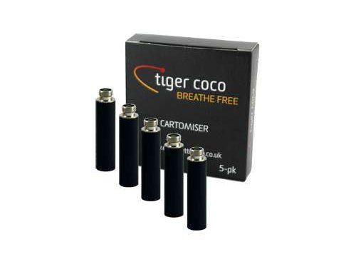 Tiger Coco – Super E Cigarette Cartomisers – Pack of 5